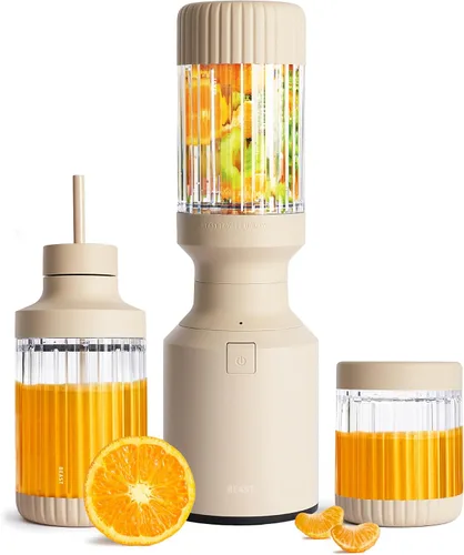 Miniatura 9 de La licuadora mini Beast Plus Mini licuadora de encimera de cocina Mezcla licuados de frutas y batidos, aderezos, salsas, salsas para mojar