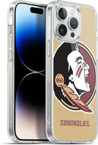 Miniatura 60 de Head Case Designs Funda de gel suave FSU Seminoles de la Universidad Estatal de Florida con licencia oficial compatible con Apple iPhone 13 Pro Max