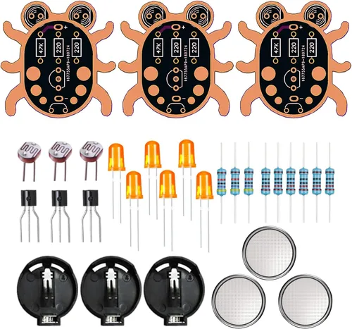 Miniatura 3 de Aprende a kits de soldadura: ojos de gorgojo (negro 3)