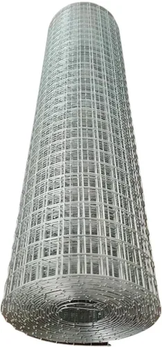 Miniatura 8 de Malla de alambre galvanizado de acero inoxidable Tamaño: calibre 19, 1 pulgada, 16 pulgadas x 8 pies, malla de alambre soldado de acero inoxidable