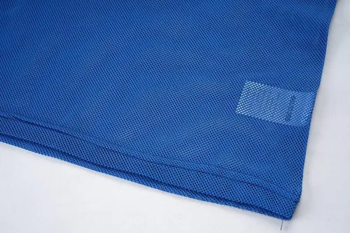 Miniatura 4 de Paquete de 12 chalecos Scrimmage, camisetas de entrenamiento de equipo/pinnies deportivos/camisetas de práctica/baberos de fútbol con bolsa de Azul