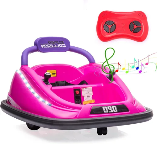 Miniatura 11 de Tren de paseo para niños de 12 V con licencia de CHUGGINGTON, auto de juguete de 2 plazas sin rieles con asiento ajustable, silbato de tren, faro
