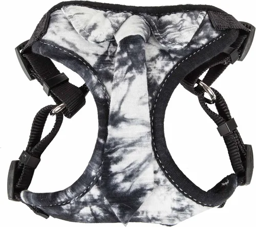 Miniatura 4 de Pet Life ® 'Bonatied' Arnés de malla reversible y transpirable de micromalla ajustable para perro y pajarita