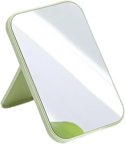 Miniatura 2 de Espejo de mesa Super HD con soporte plegable - Espejo de maquillaje de mano libre/de mano