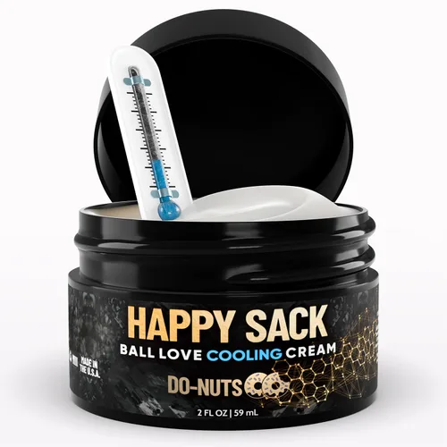 Derm Dude Happy Sack Ball - Desodorante y crema cómoda para hombres, defensa del sudor antirozaduras, control de olores, desodorante e higiene sin