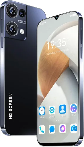 Miniatura 8 de Teléfono celular desbloqueado, Android 13 teléfonos móviles pantalla HD de 6.49 pulgadas, SIM dual, 1+16G ROM/SD a 256GB, cámara dual/3200mAh