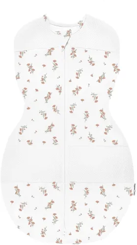 Miniatura 11 de Happiest Baby Sleepea - Manta de 5 segundos, 100 % algodón orgánico, diseñada por médicos que promueve el desarrollo saludable de la cadera, paquete