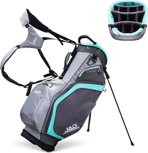 Bolsa de golf ligera para mujer JAD, bolsa de golf con soporte para mujeres/damas, 14 divisores superiores, ultra ligera, bolsillos grandes para