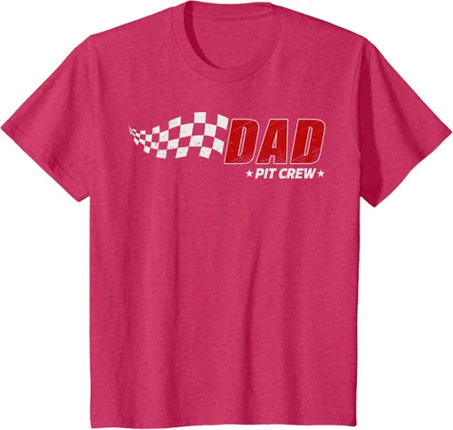 Miniatura 80 de Dad Pit Crew Race Car Birthday Family Matching Pit Crew Camiseta Pit Crew