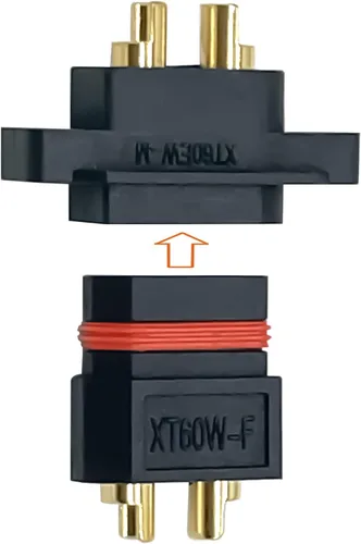 Miniatura 4 de 5 pares Amass XT60EW-M XT60W-F montable XT60E macho hembra conector enchufe para RC Drone aviones FPV Racing Drone