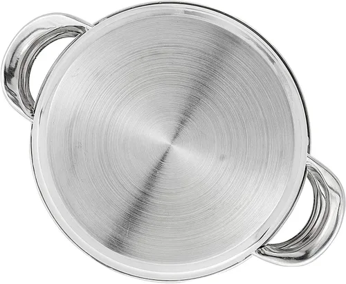 Miniatura 4 de Olla de vapor de 3.0 cuartos para cocinar, ollas de vapor de 2 niveles con tapa para cocinar verduras, mariscos, sopas, alimentos y pastas