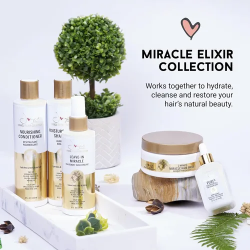 Miniatura 5 de Joyce Giraud Miracle Elixir Moisture & Shine Champú, hidrata y protege el color, 8 onzas líquidas