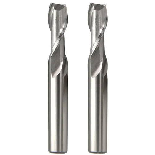 Miniatura 9 de Wokesi Ø5/16''×5/16''SHANK×3-1/2''OAL, extra largo, 4flauta, acero de alta velocidad, pulido completo, cortador de fresado de extremo cuadrado