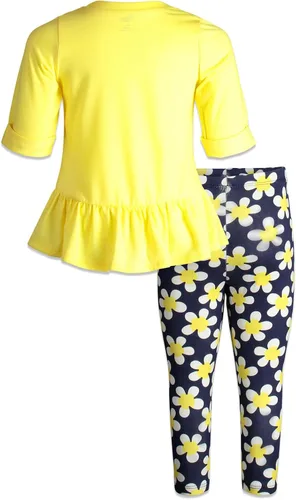Miniatura 4 de Disney Minnie Mouse - Conjunto de camiseta y leggings para bebés y niños grandes (12 meses - 14-16)
