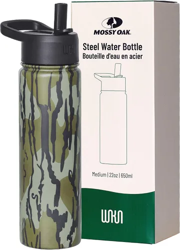 Miniatura 45 de Wildkin Kids - Botella de agua de acero inoxidable de 14 onzas para niños – Sin BPA, a prueba de fugas, aislada, fácil de limpiar - Ballerina