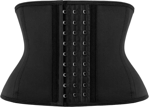 Miniatura 7 de Entrenador de Cintura de Torso Corto para Mujer, Baja la Grasa del Vientre, Fajas Colombianas de Entrenamiento, Corsé Moldeador de Cintura