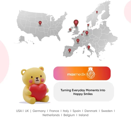 Miniatura 10 de maxmedix Gomitas de probióticos para niños, prebióticos + probióticos para niños, 1 mil millones de UFC e inulina (suministro para 45 días), 90