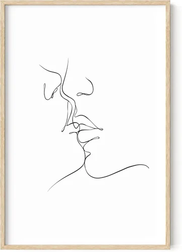 Miniatura 38 de HAUS AND HUES Impresión artística minimalista de mujer, póster de figura femenina, arte abstracto de pared neutro, arte de pared de dibujo lineal
