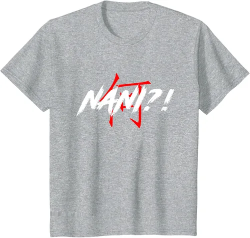 Miniatura 54 de Nani Meme Anime Japanese Camiseta, Negro, S