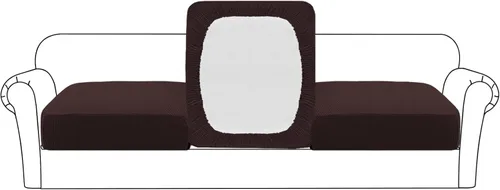 Miniatura 39 de Flamingo P Funda de cojín de asiento individual de alta elasticidad, protector de muebles para sofá, funda de sofá, funda de sofá suave y flexible
