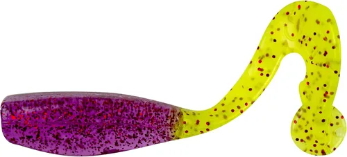 Miniatura 13 de Bobby Garland Stroll'R Señuelo de Pesca de Plástico Suave para Crappie, 2.5 Pulgadas, Paquete de 12 multicolor/fantasía (Monkey Milk)