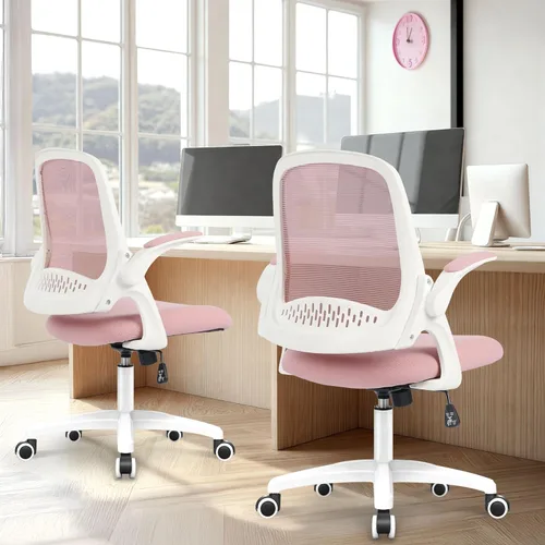 Miniatura 8 de NEO CHAIR Silla de escritorio para oficina y gaming ergonómica con soporte lumbar ajustable, altura regulable, ruedas giratorias, brazos abatibles