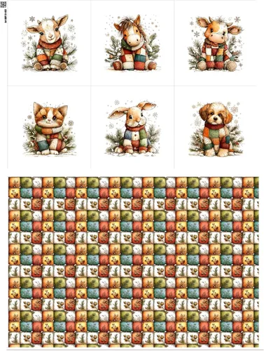 Miniatura 134 de Paquete de tela de algodón de color sólido, 50 cuadrados precortados (8 x 8 x 8 pulgadas), 100% algodón, 120 GSM, fabricado en Türkiye