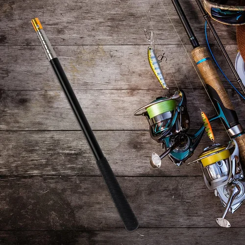 Miniatura 7 de Arpón de pesca, de acero inoxidable, lanza de púas de aleación de aluminio, con tornillo de 0.315 in para pesca al aire libre, aterrizaje de rana