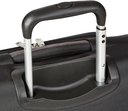 Miniatura 10 de Tienda Basics Maleta de equipaje giratoria de mano Softside con ruedas, Negro, 21 pulgadas