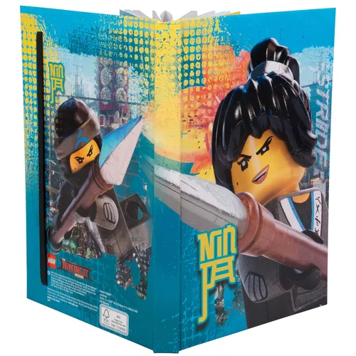 Miniatura 7 de IQ Lego Ninjago Movie NYA - Cuaderno de notas (96 páginas) Tapa dura