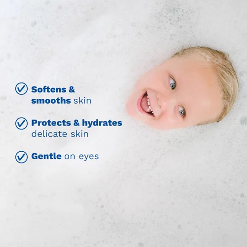 Miniatura 7 de Mustela Baby Gel limpiador 2 en 1, limpiador de cuerpo y cabello para bebé, con aguacate natural, fórmula biodegradable y sin desgarros, 6.76 onzas