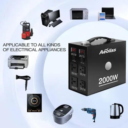 Miniatura 5 de Convertidor de voltaje Transformador de 110 V a 220 V/220 V a 110 V Convertidor de voltaje universal internacional de Estados Unidos a Europa
