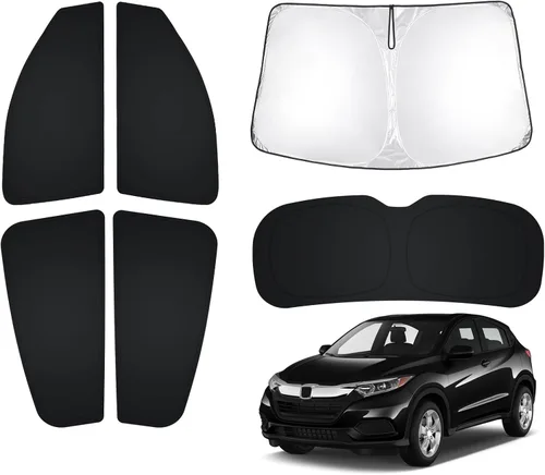 Miniatura 94 de T TGBROS Parasol para parabrisas para Honda Civic 2022-2025 2026, parasol grueso con bloqueo UV y opaca, para privacidad, plegables, 8 accesorios