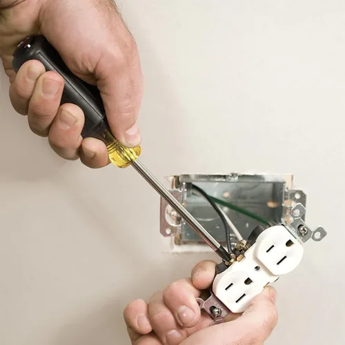 Miniatura 4 de Klein Tools 85076 Juego de destornilladores, fabricado en Estados Unidos, destornilladores ranurados y Phillips con mangos antideslizantes de agarre