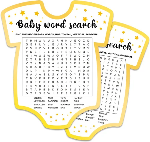 Miniatura 8 de Juegos de baby shower, tarjetas de juego de preguntas para bebés, suministros y actividades divertidos para juegos de fiesta de baby shower, género