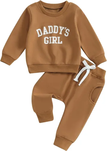 Miniatura 17 de Conjunto de sudadera con estampado para bebé y niña, sudadera larga para otoño e invierno