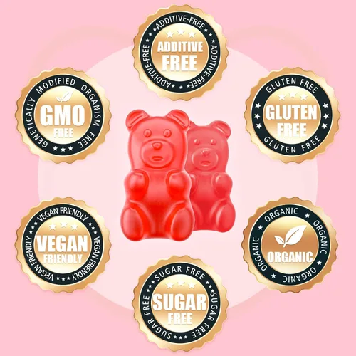 Miniatura 7 de softbear Gomitas de condroitina de glucosamina, sin azúcar, glucosamina condroitina, MSM, suplemento con cúrcuma de saúco que apoya la salud