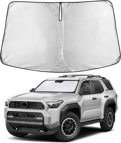 Miniatura 294 de EcoNour Parasol para parabrisas compatible con Hyundai Tucson 2016-2019 2020 2021, visera solar para parabrisas delantero y ventana, bloqueador
