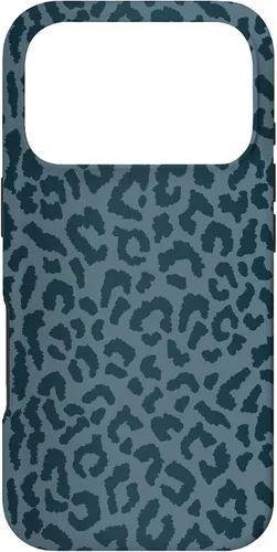 Miniatura 29 de iPhone 12/12 Pro Leopard Pacific Blue Phone-12 Pro & Pro Max Cheetah Skin Case