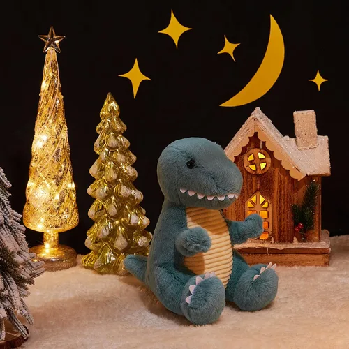 Miniatura 7 de TCBunny Peluche de dinosaurio bebé de 12 pulgadas, regalos para cumpleaños, San Valentín, Navidad (T-Rex, azul) (BPT-0008-BL)
