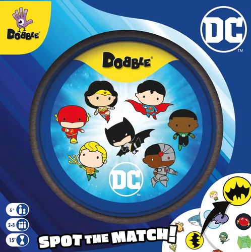 Miniatura 6 de Asmodee Juego de cartas Dobble DC Universe