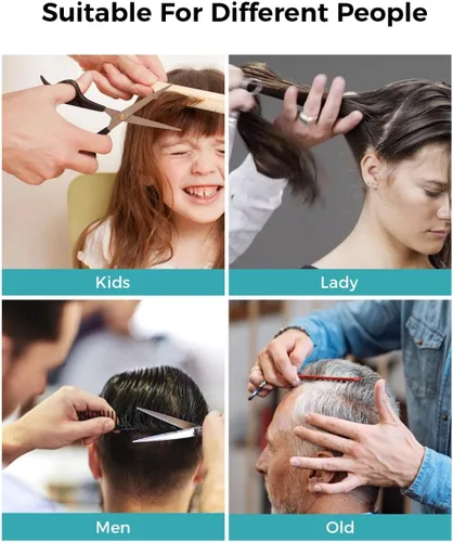 Miniatura 6 de Capa de peluquería verde esmeralda de mármol, capa de corte de pelo de salón para mujeres, hombres, niños, adultos, capa moderna de corte de pelo