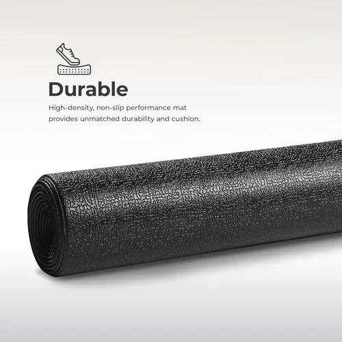 Miniatura 6 de Sunny Health & Fitness - Alfombrilla antideslizante para gimnasio en casa – Almohadilla de espuma para protección del piso de entrenamiento