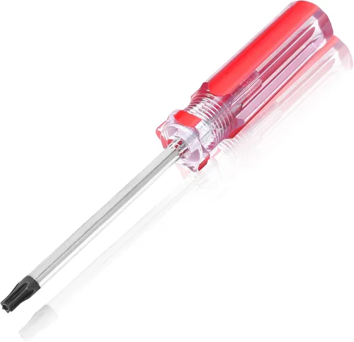 Miniatura 14 de Bonsicoky Juego de 5 piezas de destornilladores de seguridad Torx con punta magnética y empuñadura de plástico, destornillador Torx para reparación