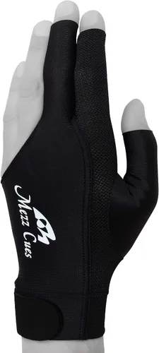 Miniatura 2 de MEZZ Guante de billar premium, se adapta a cualquier mano (Grande/XL, negro)