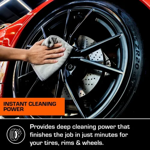 Miniatura 5 de Ethos Handcrafted Car Care Limpiador total de ruedas y neumáticos: solución profesional todo en uno para ruedas y neumáticos brillantes Disuelve