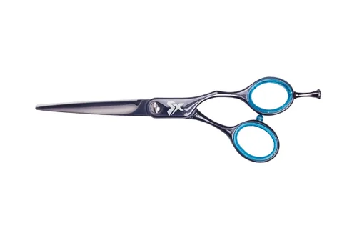 Cricket Shear Xpressions - Tijeras profesionales de corte de pelo de 5.75 pulgadas, tijeras de barbero, acero inoxidable japonés, silenciador