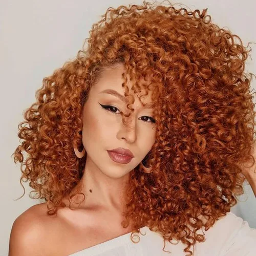 Miniatura 68 de 7 paquetes de cabello rizado de ganchillo GoGo de 6 pulgadas, pelo corto, para mujeres, rizos de playa, trenzas de ganchillo de torsión profunda