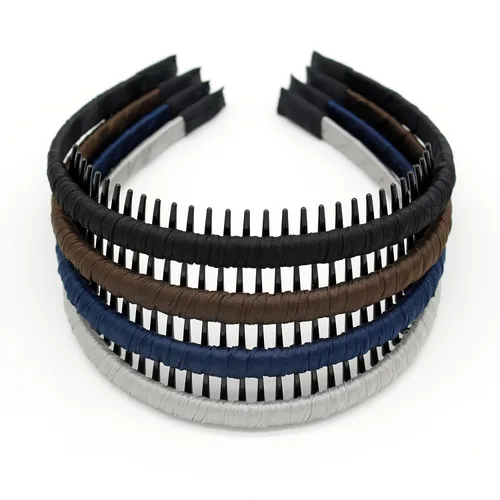 Miniatura 36 de JOBAND Diadema de Aro con Púas Multicolor, Diadema con Peine, Accesorios para el Cabello Suave y Cómodo, Antideslizante para Mujeres/Niñas