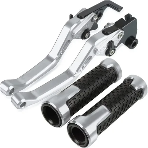 Miniatura 9 de DOUKI Para Kawasaki NINJA250 300R Z250 Z300 para VERSYS 300X 2008 2009 2010-2019 Manillar de motocicleta Palancas de embrague de freno ajustables